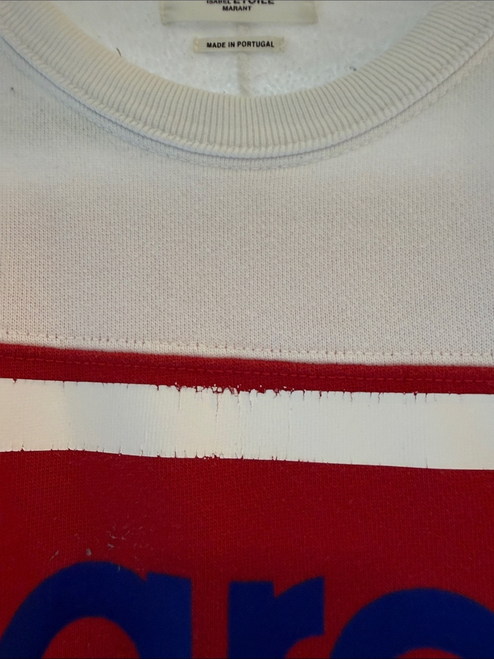 Colorblock Sweatshirt with Logo - Picture 8 of 8